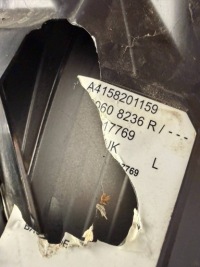 Mercedes citan 415 лампа передня ліва лівий перед 4158201159 Ціна, фото thumb