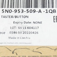 фото thumb №9, Vw tiguan 5n mk1 hazard предупреждение push button 5n0953509a1qb