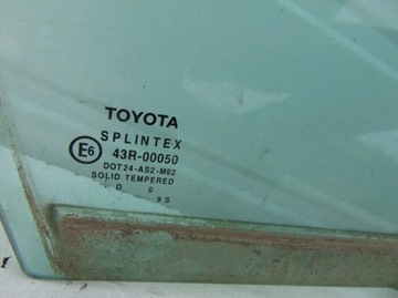 фото thumb №4, Toyota avensis t22 00r стекло дверь правый перед