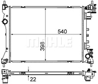фото thumb №1, Радіаторів alfa romeo mito fiat doblo 1.4 08-