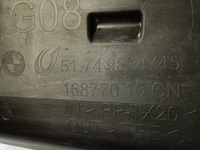 фото thumb №9, Bmw ix3 g08 канал повітропровід впуск повітря радіатора нижній 51749854745