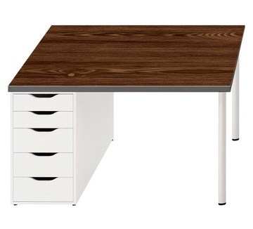 Настольный коврик Ikea Micke, деревянные доски.