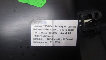 фото thumb №5, Mercedes gla w156 x156 защита ремня зад заднего a1567400272