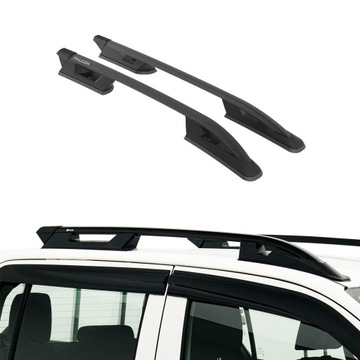 фото thumb №1, Turtle рейлінги дахові falcon do isuzu d-max rt50 2012 - 2015 чорний