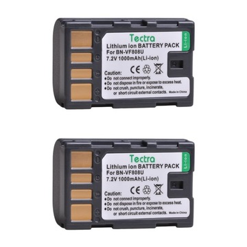 Аккумуляторная батарея для JVC VF808 BN-VF808U BN-VF815U BN-VF823U МОЩНАЯ 1000 мАч