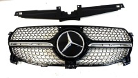 фото thumb №13, Новый решётка радиатора решётка радиатора радиатора mercedes gle w167 2019- diamond black камера