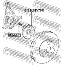 фото thumb №2, Ступица подшипник колеса перед do lexus es