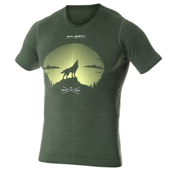 Koszulka męska Brubeck OUTDOOR WOOL PRO Merynos M