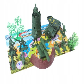 Игровой набор 16 шт. Фигурки солдат 5 см.