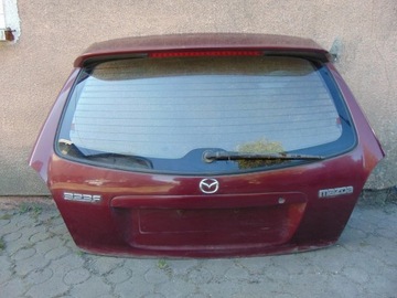фото thumb №6, Кришка багажника mazda 323f комплектна бордова