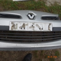 Купить Бампер перед решётка радиатора решётка радиатора renault megane ii lift серебристый, фото thumb