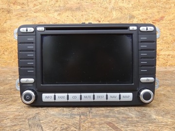 фото thumb №2, Golf v vi eos passat b6 радиопроигрыватель радио cd навигация код 1k0035198c