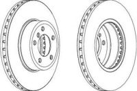 фото thumb №1, Ferodo ddf1242c-1 диск гальмівна