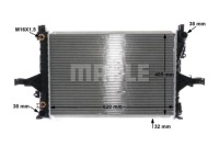 Volvo s60 s80 v70 xc70 mahle cr 1547 000s радіатор води нова оригінал Київ, фото thumb