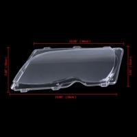 фото thumb №10, Захист лампа передніх bmw e46 3 series 4dr 2002-2005 прозорий