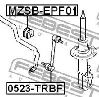 фото thumb №4, Подушка стабилизатора перед do mazda tribute 2.0