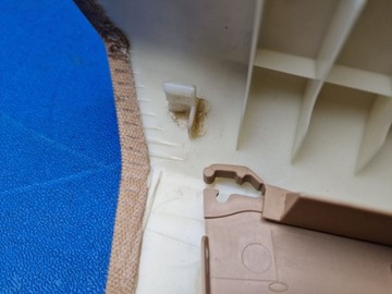 фото thumb №7, Стойка b маскировочная накладка защита левая porsche panamera 970 luxor бежевый beż