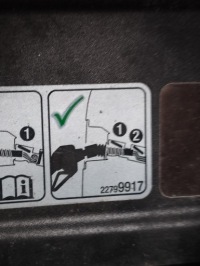 Opel insignia b крышка заливной топлива 22799917 Доставка, фото thumb