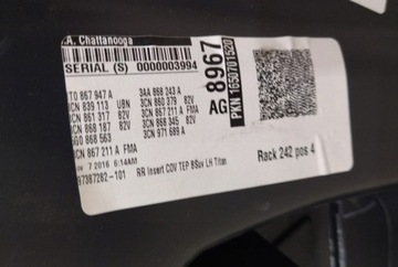 фото thumb №13, 3cn867211 3cn861317 обивка боковина дверь левый зад ролета vw atlas 2020+