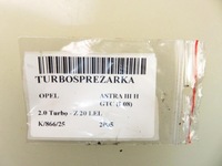 фото thumb №10, Турбонагнетатель opel astra h gtc 2.0 turbo 90423508 с 20 lel