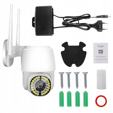 KAMERA ZEWNĘTRZNA WIFI IP OBROTOWA ZOOM x4 FULL HD MONITORING