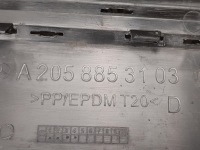 Спойлер задний диффузор накладка бампер mercedes c w205 2014–2021 Оригинал, фото thumb