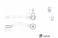фото thumb №10, Febi bilstein наконечник рычаг рулевого fe180545