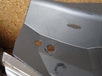 фото thumb №9, Audi s3 8p lift 08-12 бампер перед передний решётка радиатора решётка противотуманная фара 8p0807437f