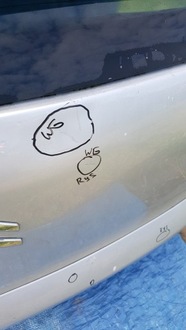 фото thumb №6, Крышка багажника багажника citroen c4 picasso i короткий