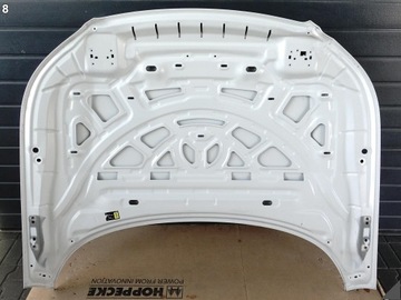 фото thumb №9, Volvo xc40 ii 2 покоління рестайлінг 17-25 капот кришка двигуна bonnet перед