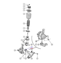 фото thumb №3, Втулка важеля перед pt cruiser mopar 04656012af
