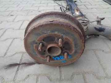 фото thumb №5, Toyota yaris ii вісь балка задня na барабани