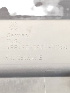 фото thumb №10, Tiguan 5n рестайлинг 11- планка дверь нижняя зад задняя левая хром 5n0854949e