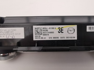 фото thumb №10, Mazda cx30 панель кондиционера usa bdgj61190a