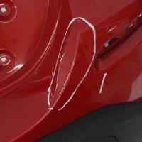 фото thumb №4, Mini paceman r61 бампер задний pdc blazing red b63