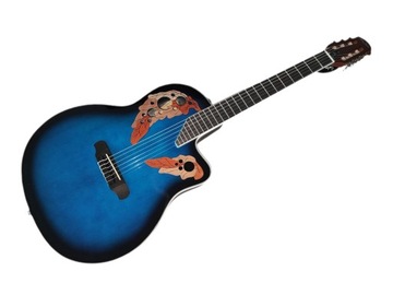 HARLEY BENTON HBO-850 BL ЭЛЕКТРОКЛАССИЧЕСКАЯ ГИТАРА
