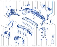 Абсорбер бампера левый задний  renault symbioz 850934313r в Украине, фото thumb
