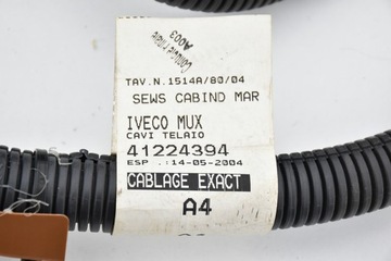 УСТАНОВКА ЖГУТА ПРИЦЕПКИ IVECO DAILY 41224394