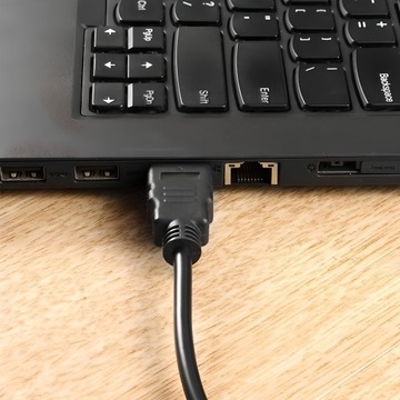 КОНВЕРТЕР D-SUB HDMI В VGA 15-КОНТАКТНЫЙ АДАПТЕР КАБЕЛЬ МОНИТОР FULL HD 1080p