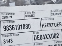 Купить Opel astra l vi 6 hb 2022 - прокладка крышки багажника задний  9836101880, фото thumb