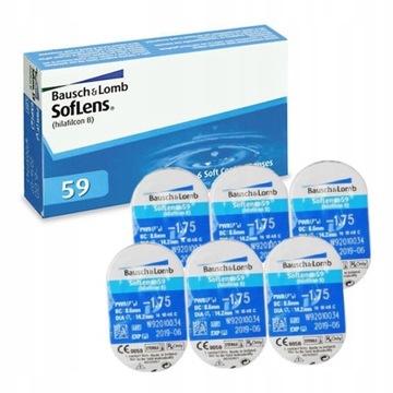 Soflens 59 - спокойный вид, сила -4,00