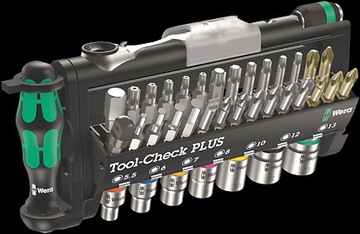 Набор бит Wera Tool-Check Plus 056490 39 шт.