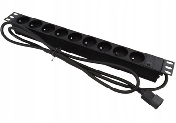 ALANTEC RACK 19-дюймовый удлинитель, вилка UPS C20