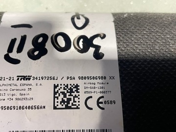 фото thumb №16, Peugeot 5008 ii 3008 ii подушка w сидіння ліва 9809507180 права 9809506980