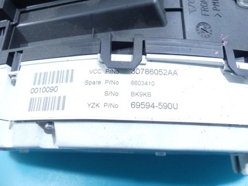 фото thumb №7, Спидометр volvo s80 ii v70 iii 06-09 2.5t европа
