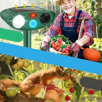УЛЬТРАЗВУКОВОЙ ОТПУСКАТЕЛЬ ЖИВОТНЫХ С ДАТЧИКОМ ДВИЖЕНИЯ И МИГАЮЩИМ СВЕТОДИОДОМ