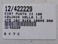 фото thumb №7, Fiat punto ii 188 датчик вала 1,3 jtd 73502752