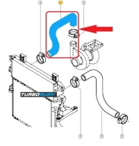 фото thumb №4, Труба wąż turbo шланг интеркулер renault mascott 2.8 dci 5010236944