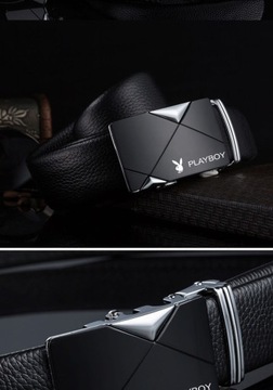 Мужской повседневный ремень Playboy Belt с автоматической пряжкой