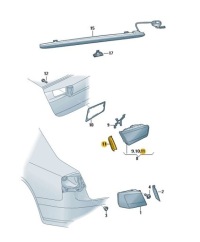 фото thumb №1, Захист заднього світло лампи audi a6 c7 права